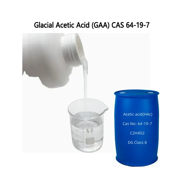 99,85% de pureza del ácido acético glacial (GAA) CAS 64-19-7 líquido incoloro transparente