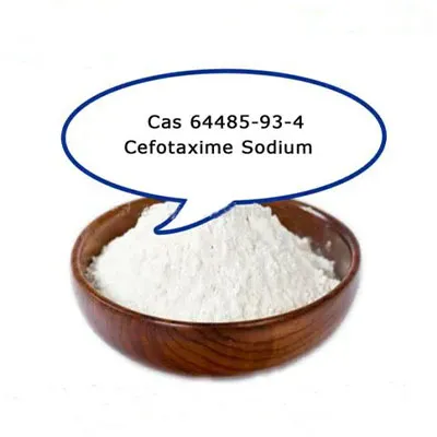 Cefotaxime sodium cas 64485-93-4 Materiales de fuerza