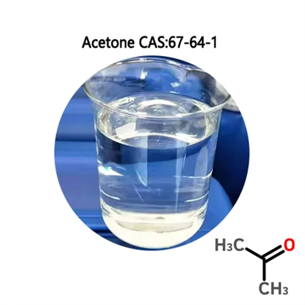 Acetona de alta pureza al 99,9% para limpiar azulejos CAS 67 64 1 Suministro de fábrica
