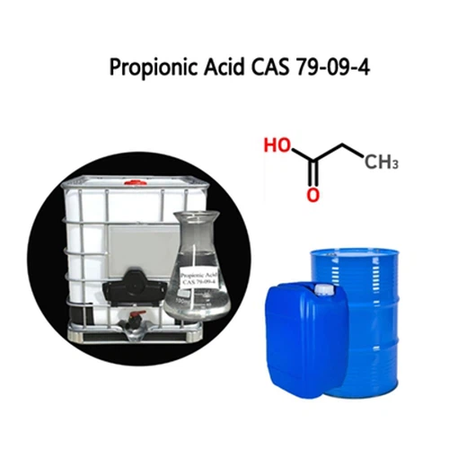 Ácido propiónico industrial 79-09-4 para aplicaciones agrícolas y de piensos